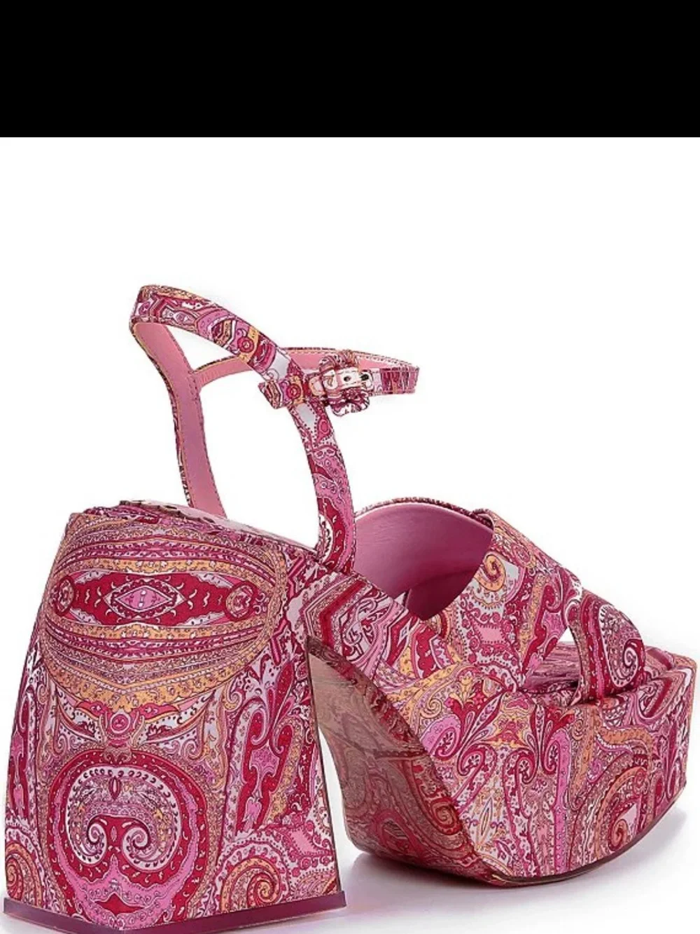 Antonio Melania x Amanda Jones Vaughan Cece Paisley Print Platform